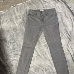 Cabi high skinny gray jeans